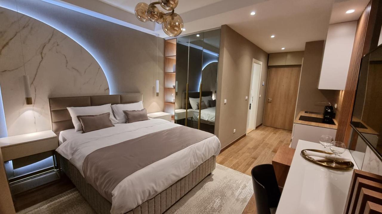 Belgrade Waterfront-Beograd Na Vodi - BW Arcadia Lux Apartment Ngoại thất bức ảnh